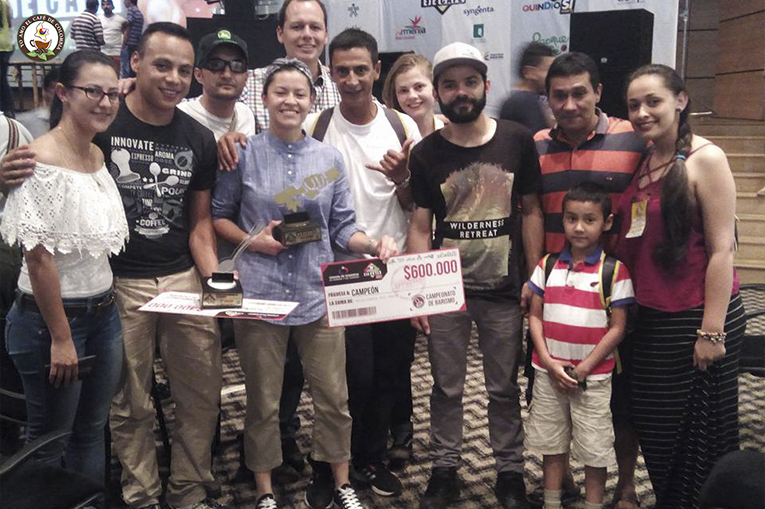 Premio para Azahar Coffee en campeonato regional de Barismo Expo Eje café 2016