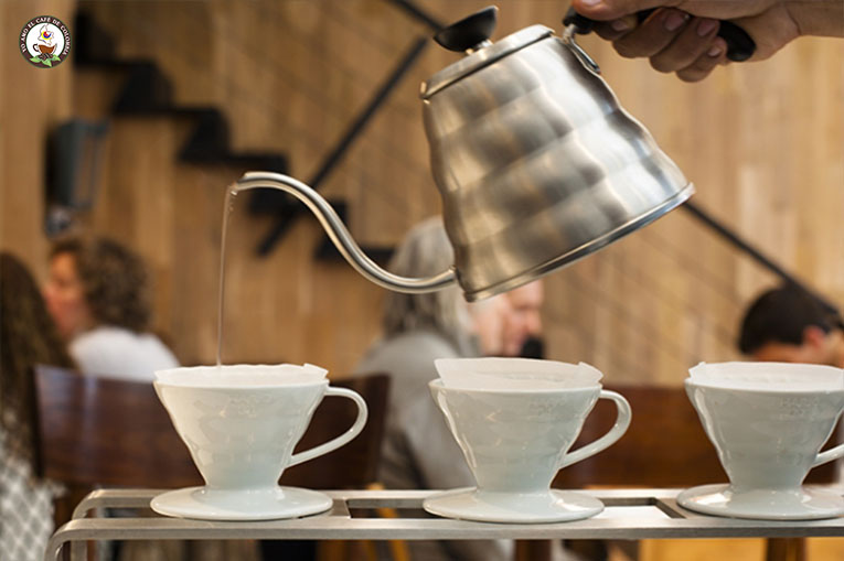 Driper preparación de cafe
