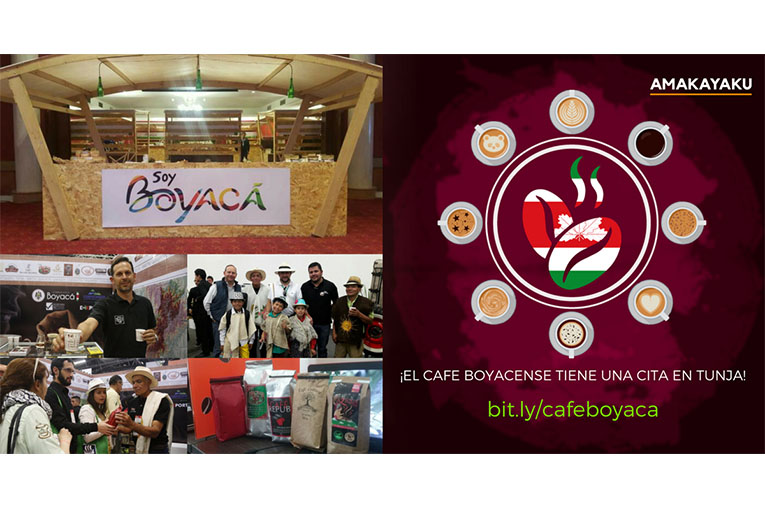 Feria de cafés especiales enBoyaca Tunja