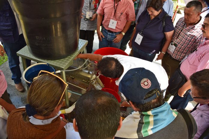 Cenicafé presenta nueva tecnología de lavado del café para pequeños productores