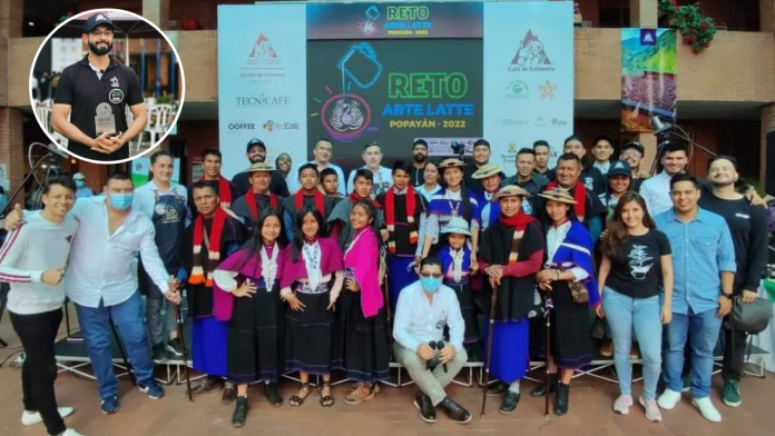 Ronald Morales, campeon de arte latte
